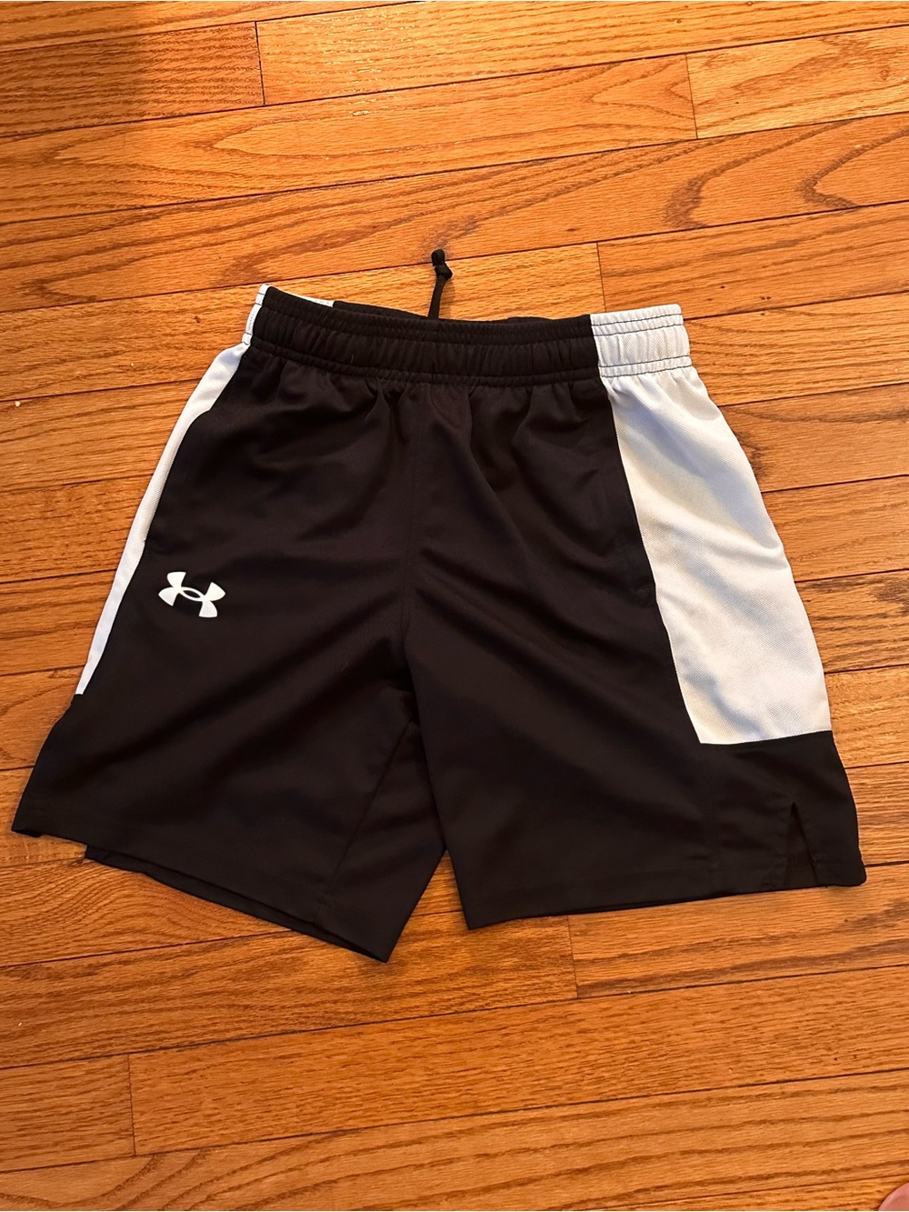 Under Armour Athletic Shorts in Black & White
